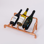 Copper Trio Wine Rack